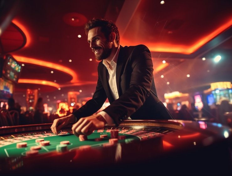 Layar interaktif Crazy Time dengan roda bonus dan elemen animasi di gbo 303